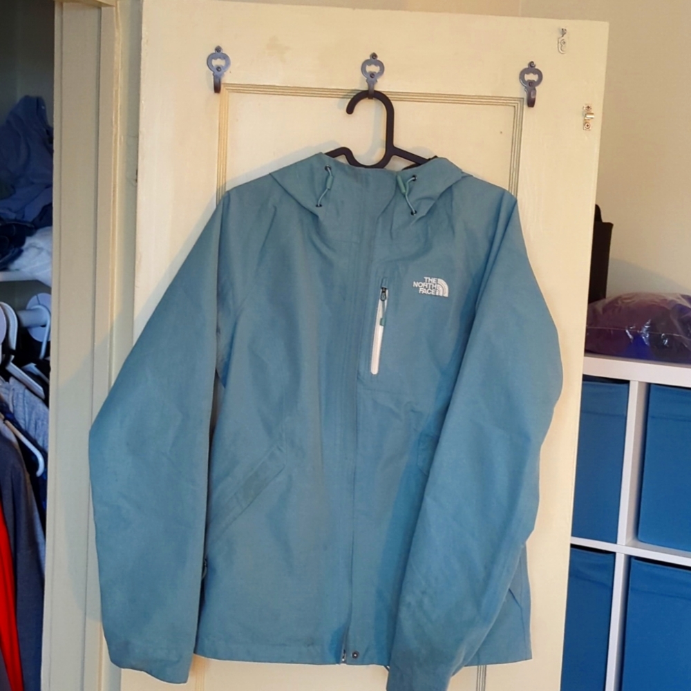 North Face rain coat